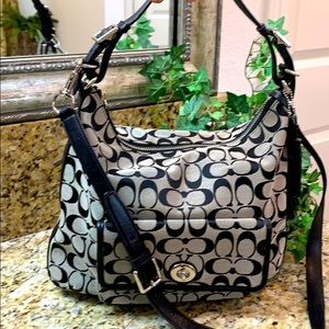Coach Signature Hobo Shoulder Crossbody
